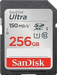 SanDisk 256GB Ultra SDXC UHS-I Memory Card - SDSDUNC-256G-GN6IN