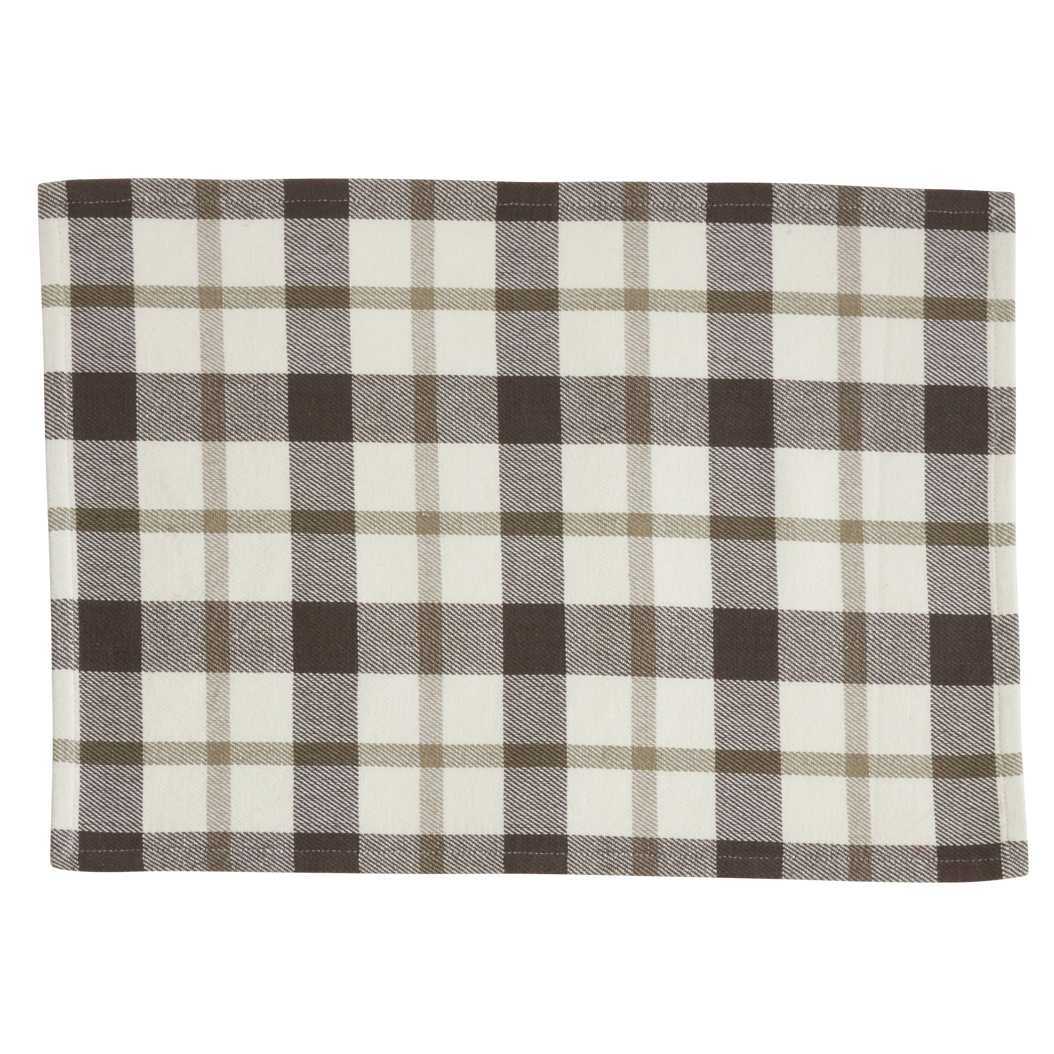 Plaid Design Placemats (Set of 4)