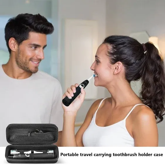 Comecase Toothbrush Travel Case Compatible with Oral-B Pro 1000, 2000, 3000, 3500, 1500/ for Philips Sonicare ProtectiveClean 4100 5100 Electric