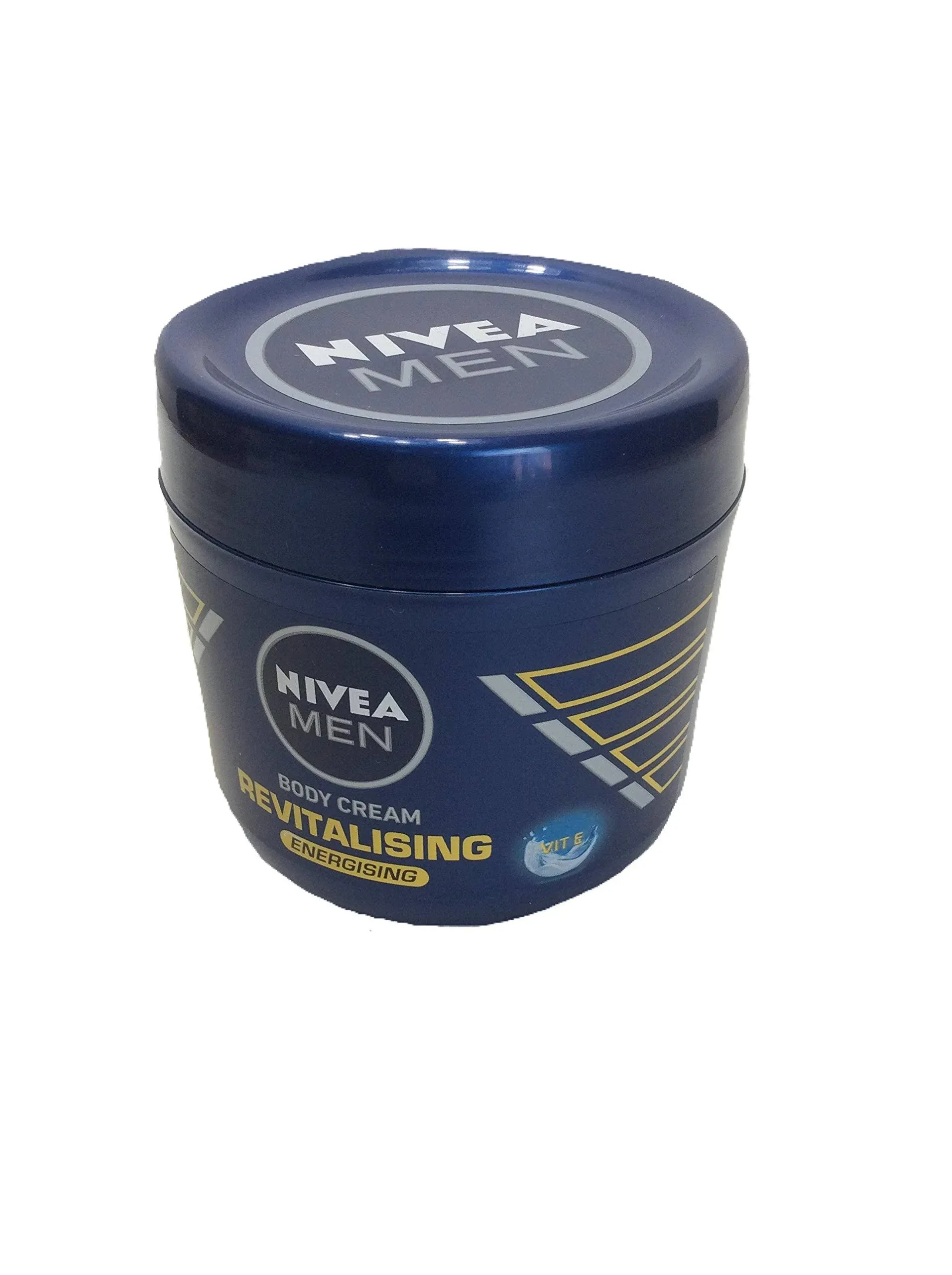 Nivea Men Body Cream Revitalising Body Cream, 13.5oz, with caring Vitamin E- for a revitalised skin feeling