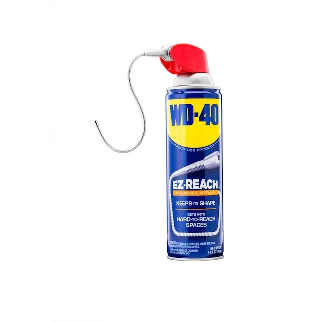 WD-40 Original Forumla, Multi-Use Product, EZ-Reach Flexible Straw, 14.4 OZ