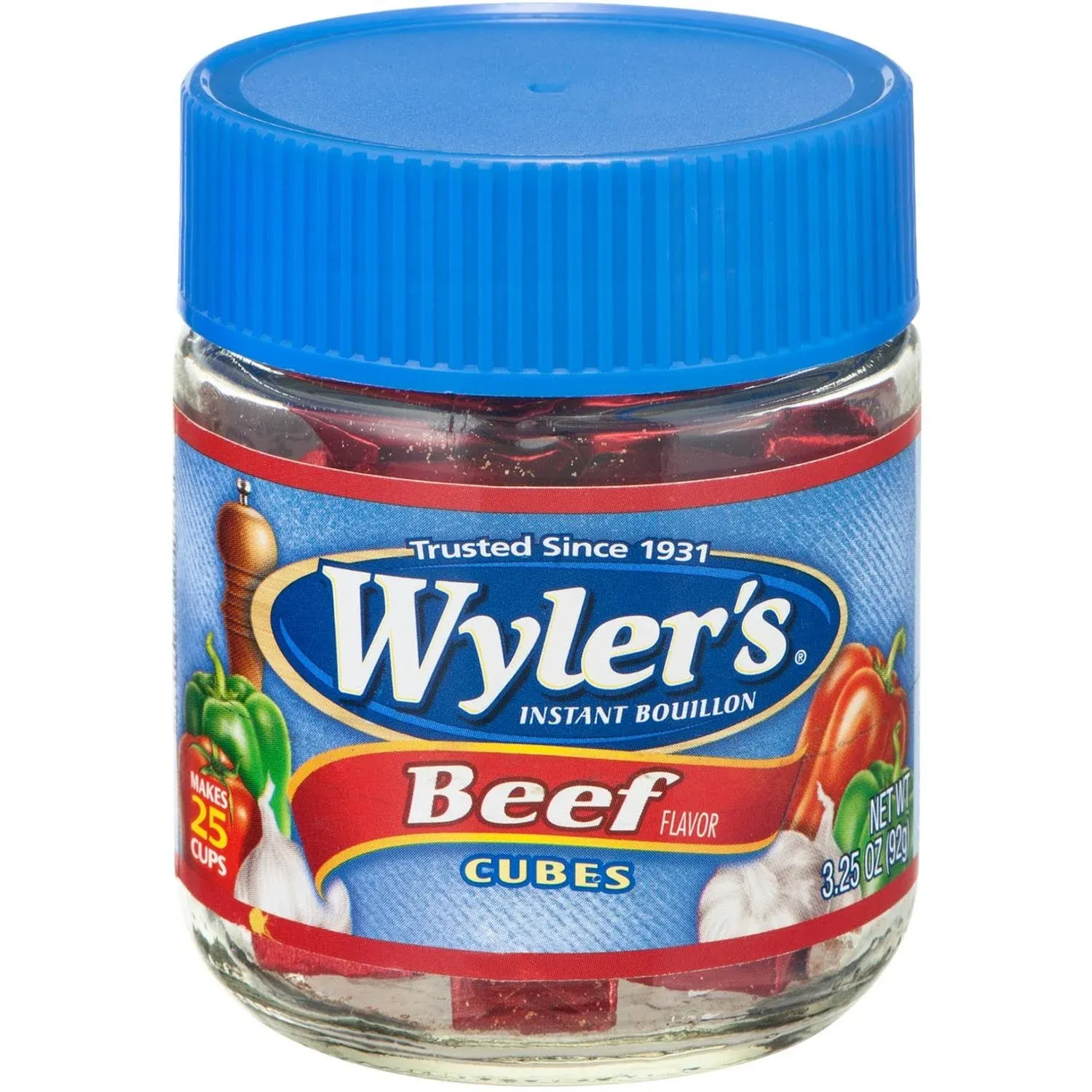 Wyler's Beef Instant Bouillon Cubes (2 oz Jar)