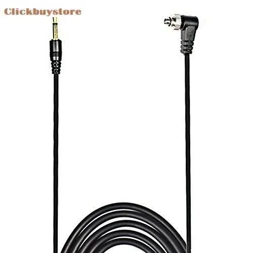 Foto&Tech 16 Ft/5 Meter 3.5 mm to Male Flash PC Sync Cable