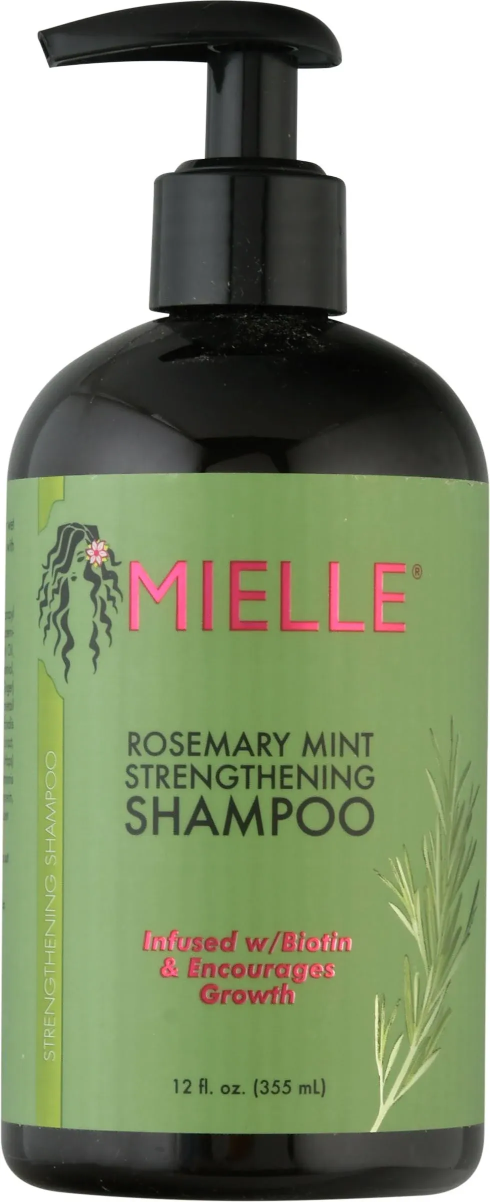 Mielle, Shampooing fortifiant, Romarin et menthe, 355 ml