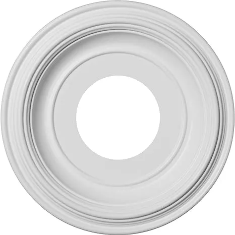 Ekena Millwork Cmp10Tr Traditional Ceiling Medallion Fits Canopies