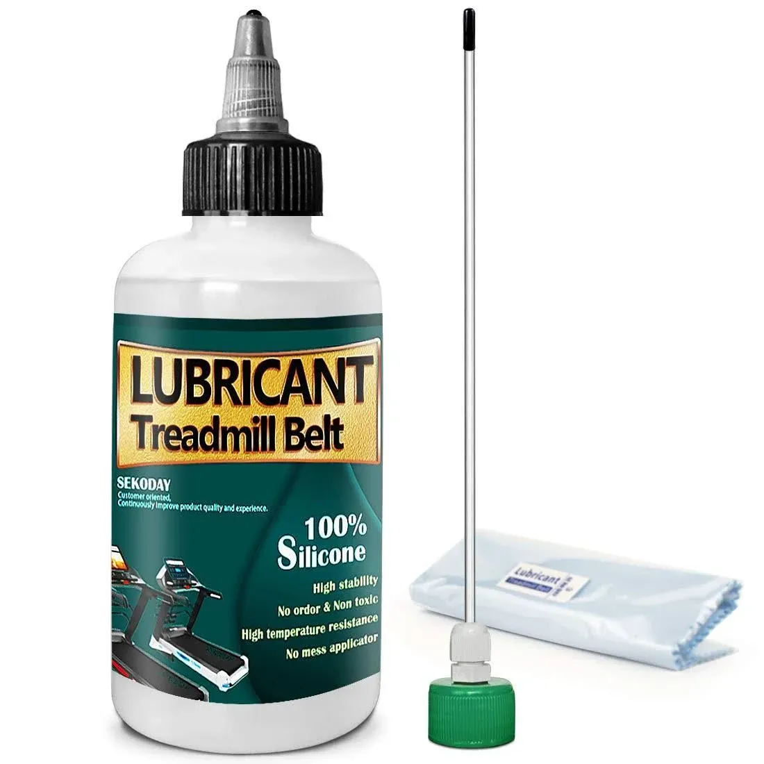 Silicone Treadmill Belt Lubes 4.2 Ounce High Temperature Stable Precision Screw