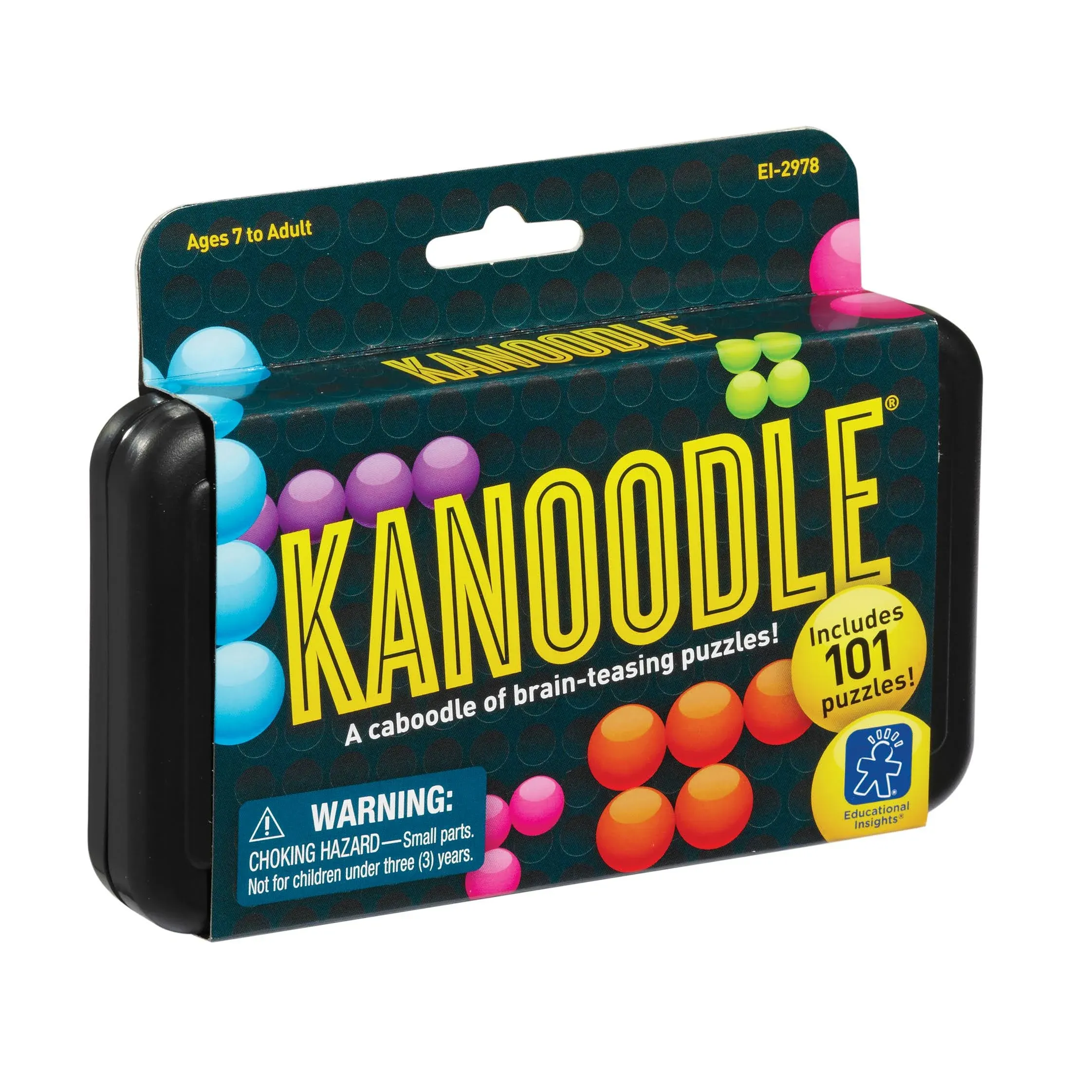 Educational Insights Kanoodle, 3D Brain Teaser Puzzle Game, Ages 7+ (2978)