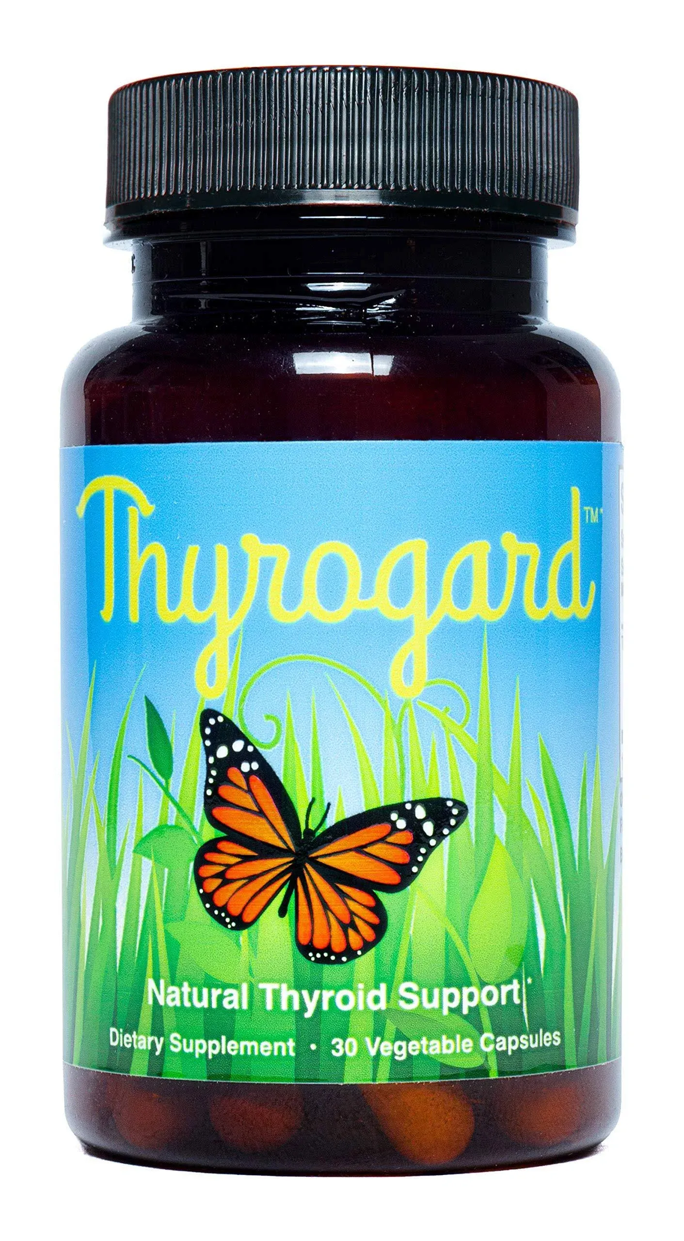 Thyrogard - Natural Thyroid Support Supplement - Non-GMO, Vegan, Gluten-Free