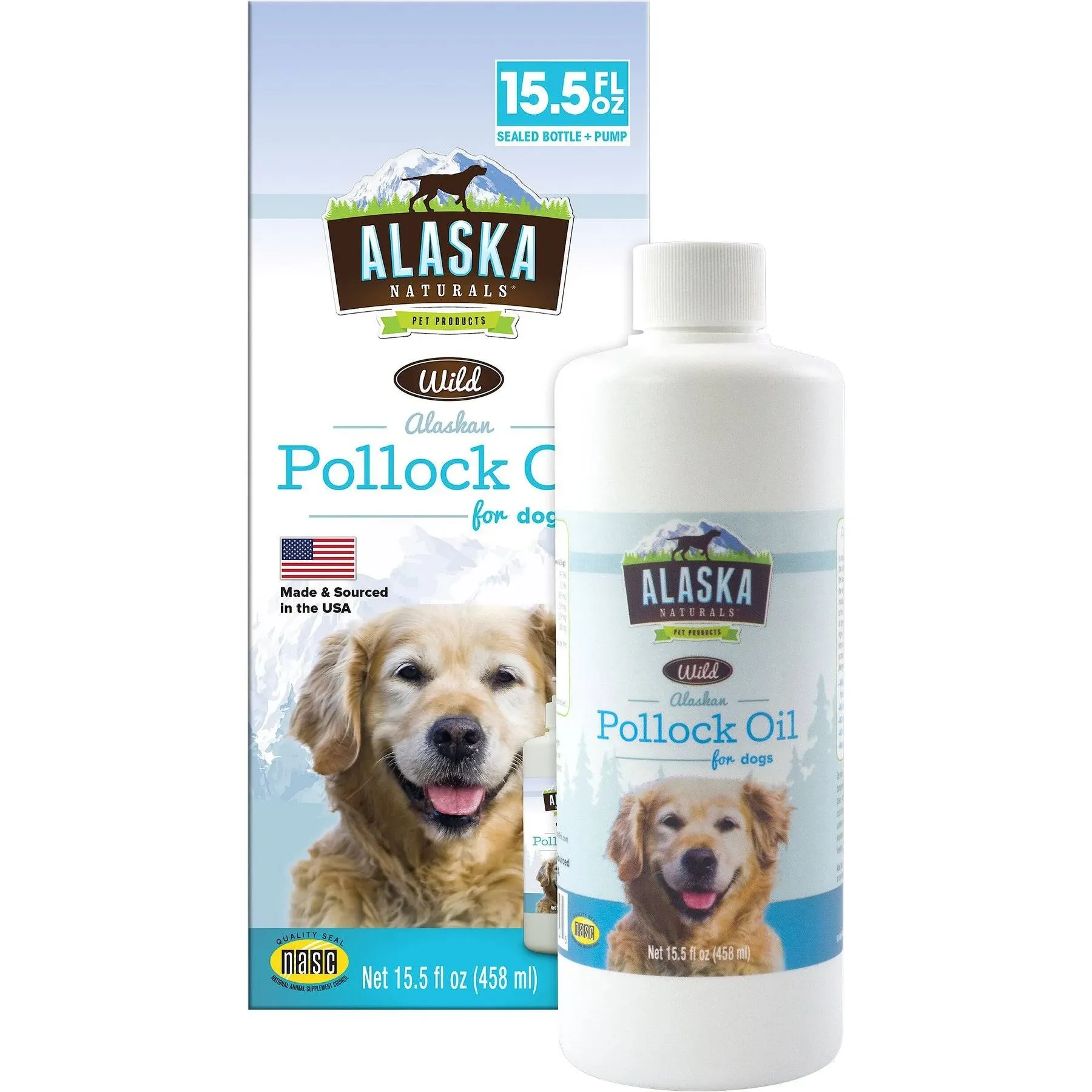 Alaska Naturals Pollock Oil Dog (15.5 oz)