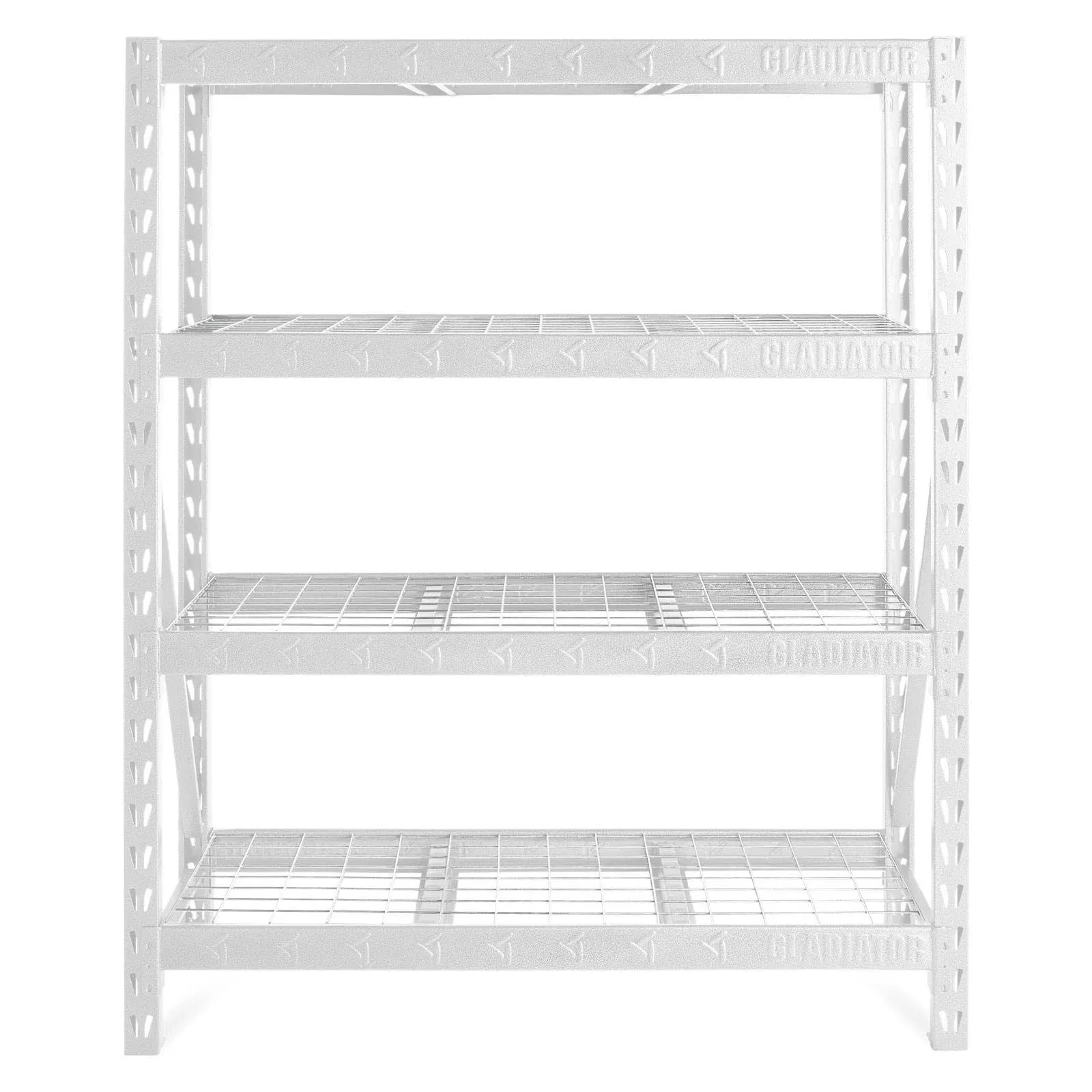 Gladiator 60" Heavy Duty Rack with Four 18" Deep Shelves