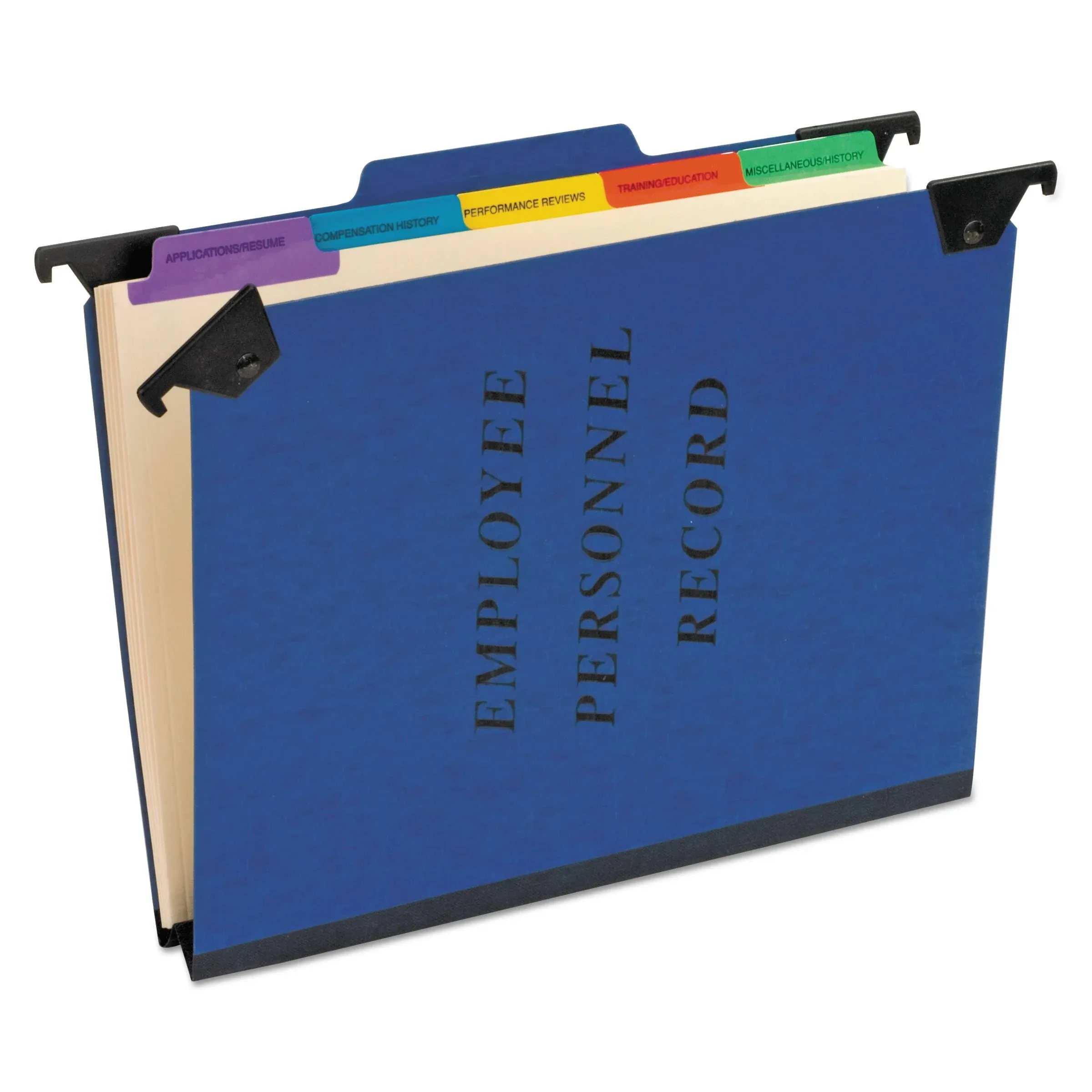 Pendaflex Hanging Employee/Personnel Folders, Letter size, Blue, Each