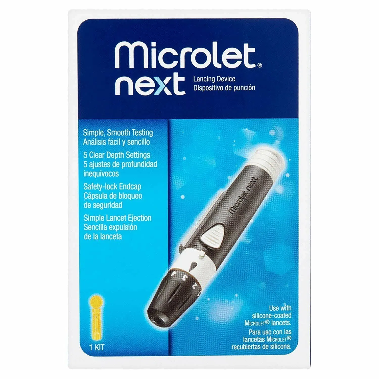 MICROLET® NEXT LANCING DEVICE, SOLD AS 1/EACH BAYER 00193670201