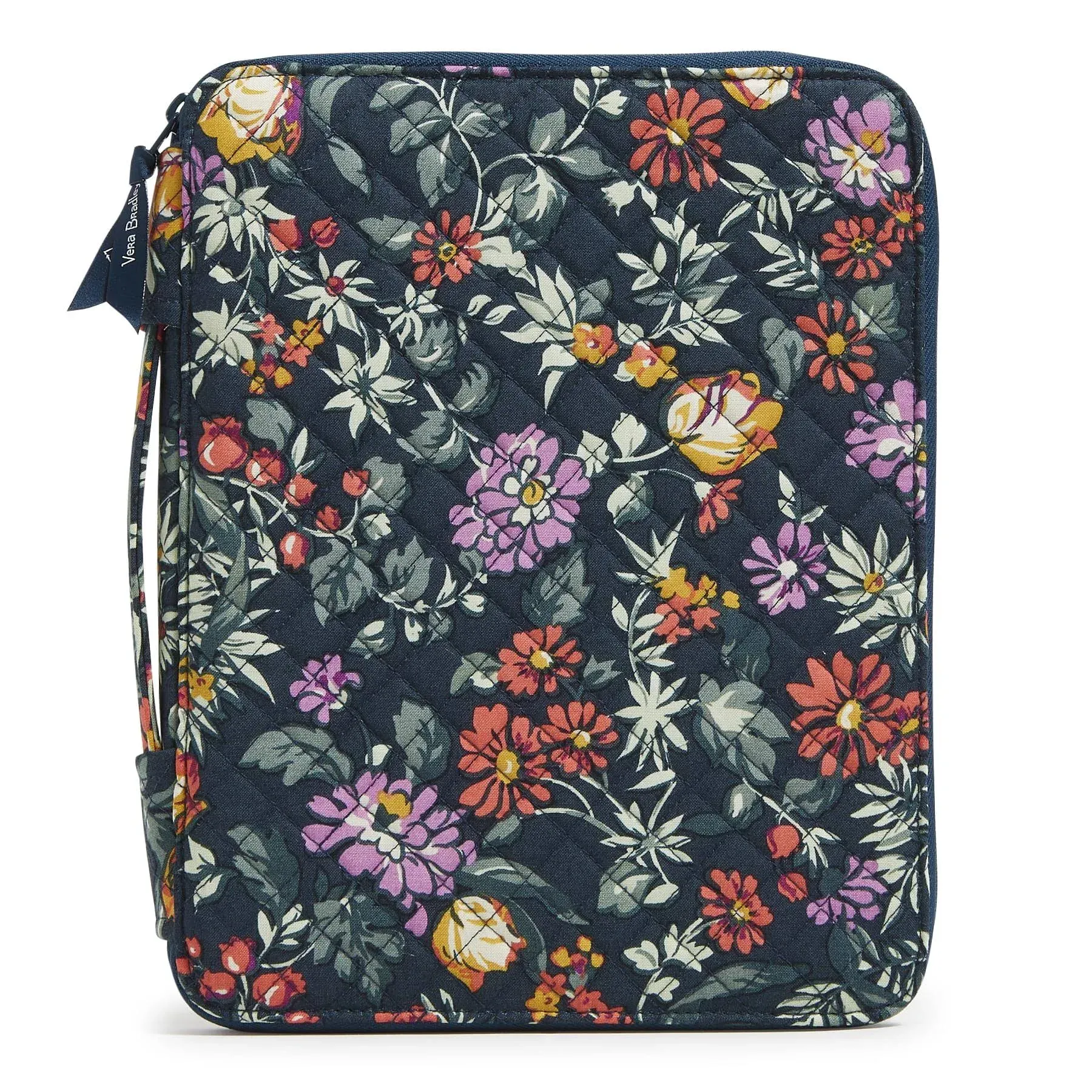 Vera Bradley Tablet Tamer Organizer Fresh-Cut Floral Green