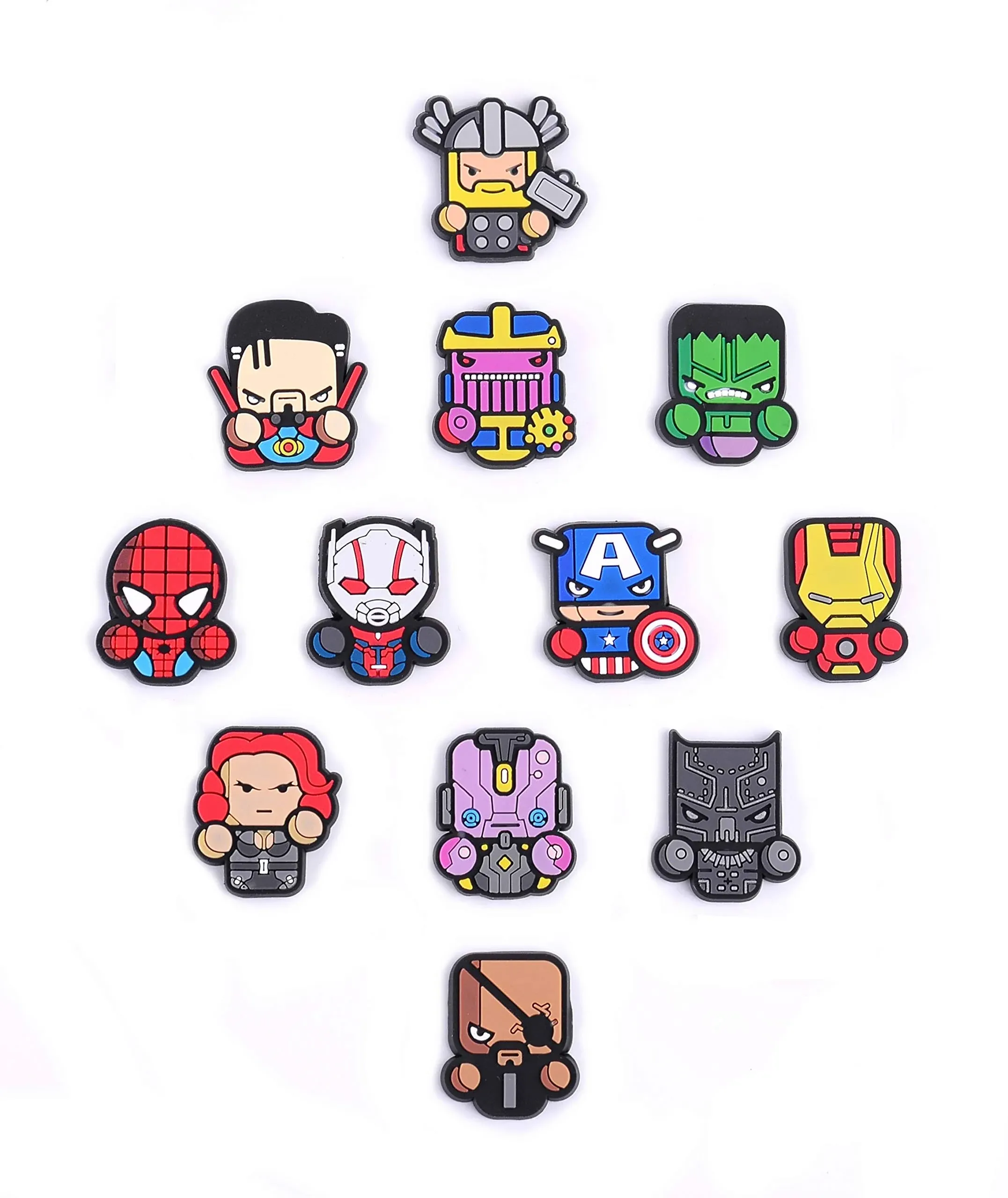 Marvel Avengers Refrigerator Magnets Marvel Heroes Set Of 12 Infinity War 