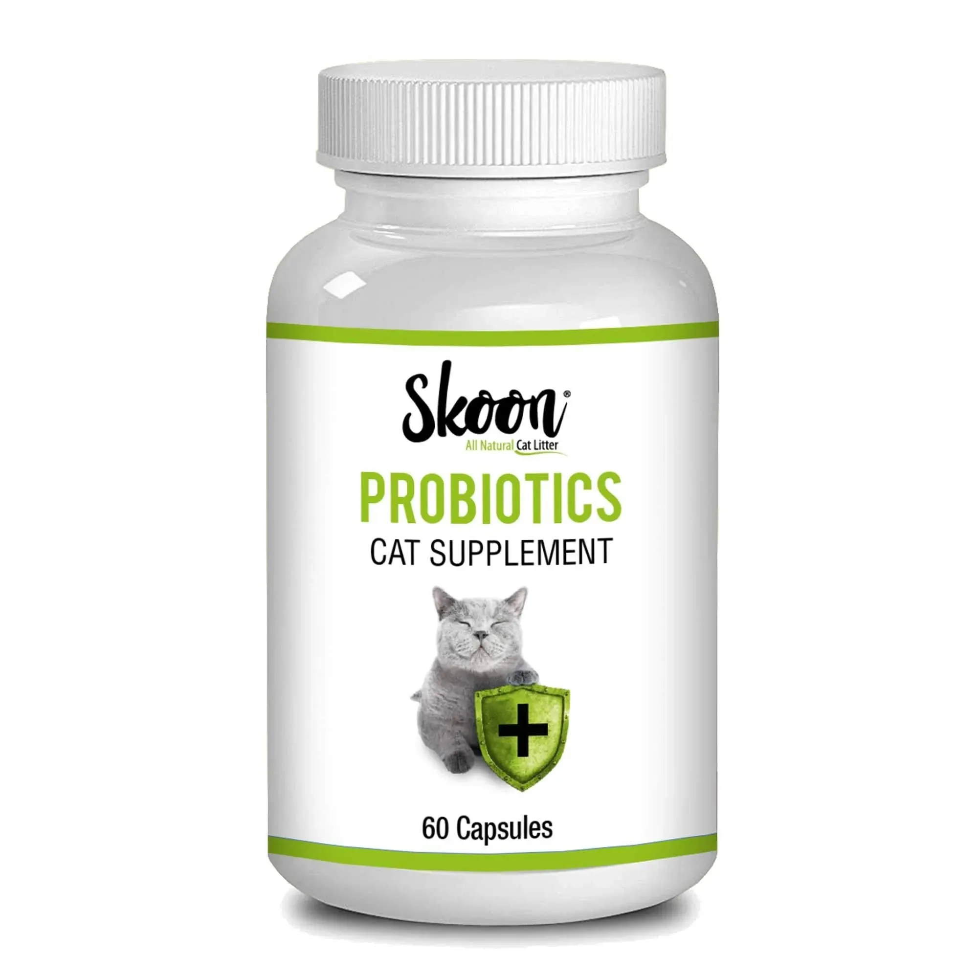 Skoon Probiotics Cat Supplement, 60 Capsules