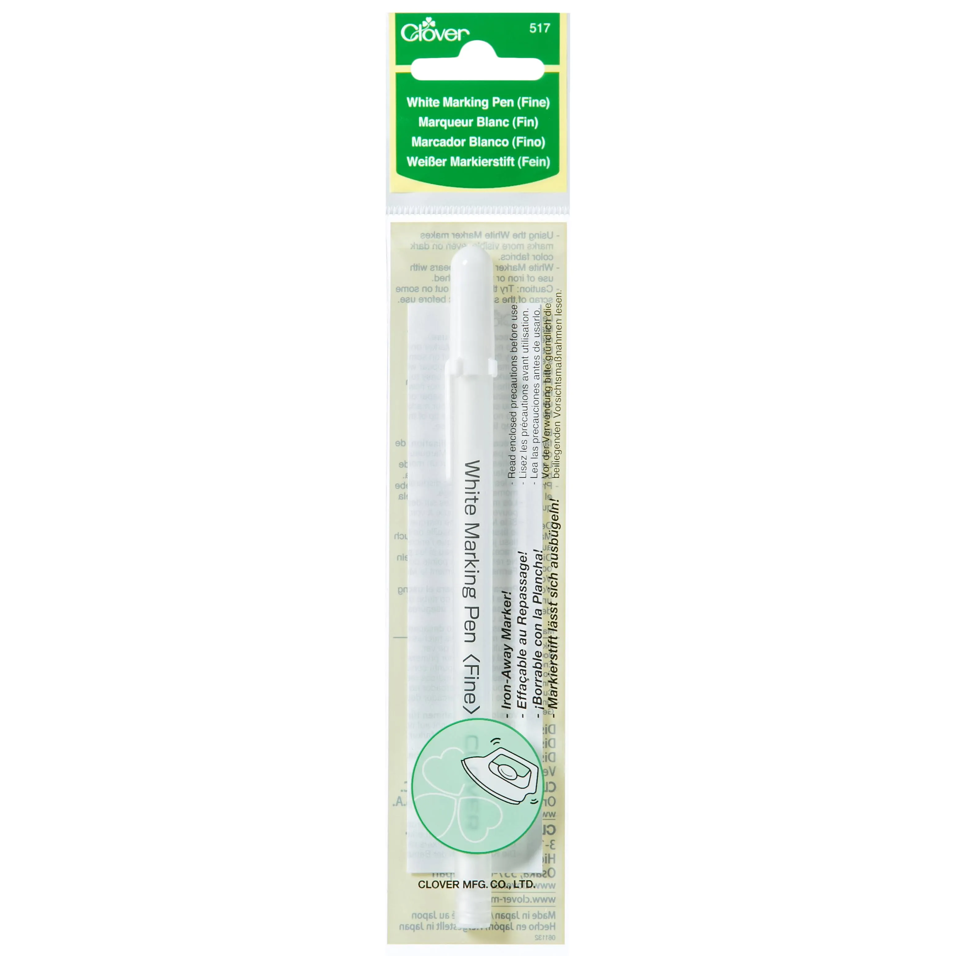 Clover Fine White Marking Pen