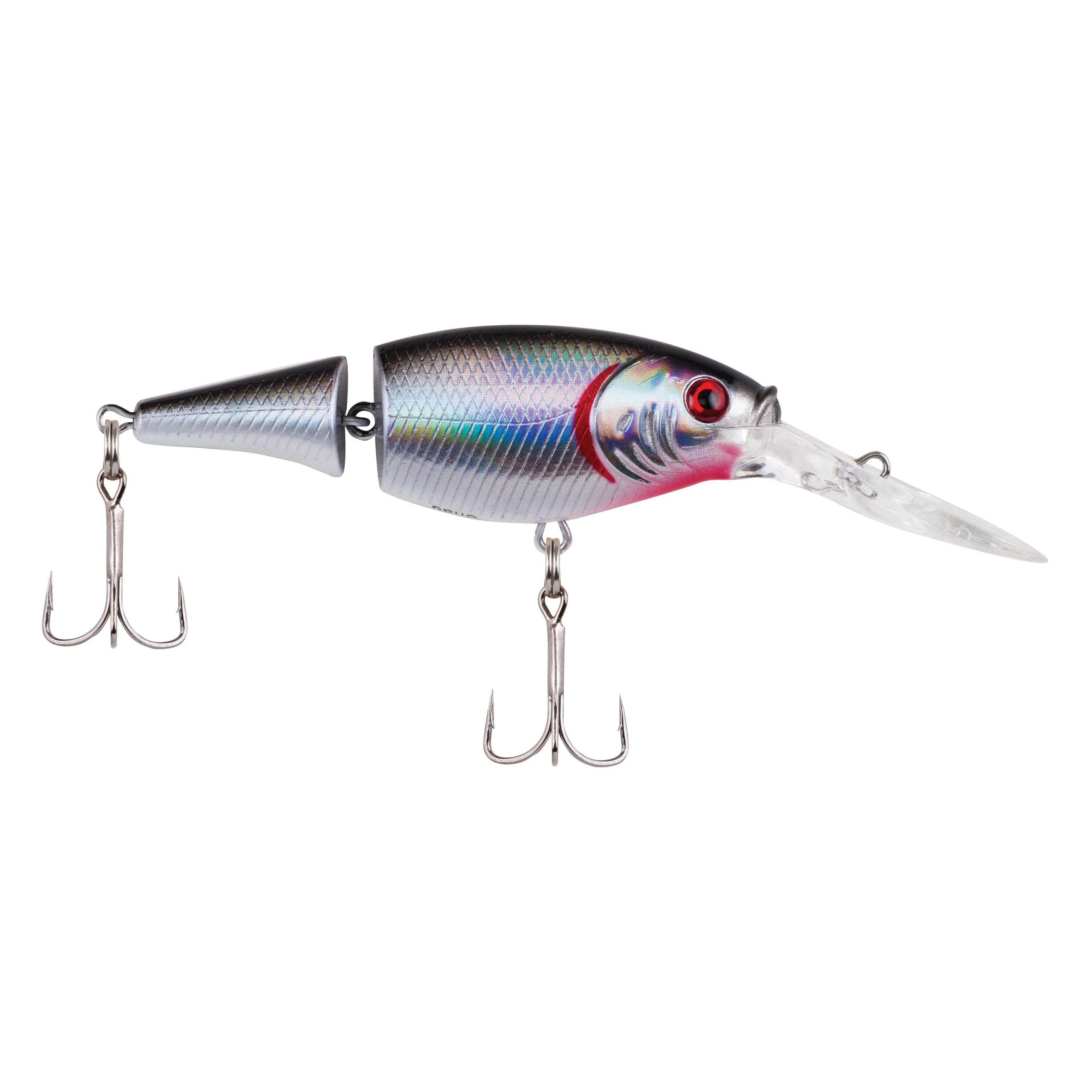 Berkley Flicker Shad Jointed - 5cm Black Silver