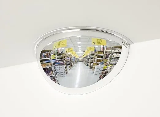 See All SeeAll TPV26180 Half-Dome Convex Security Mirror 26-Inch Dia., Mirror