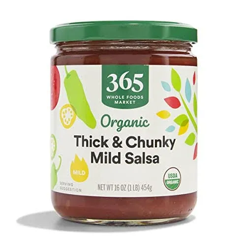 365 by Whole Foods Market Organic Thick & Chunky Mild Salsa