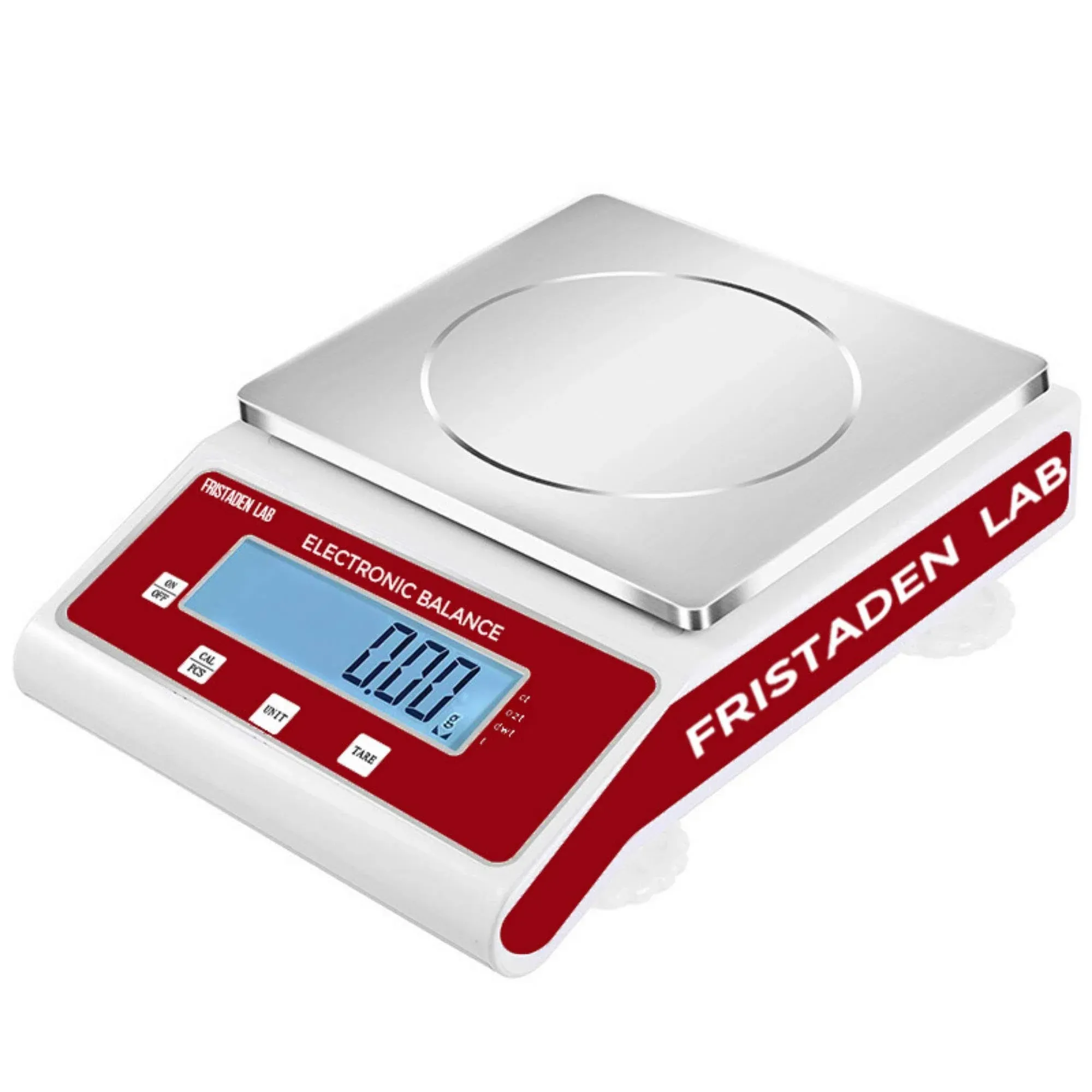 Fristaden Lab Digital Scale - High Precision 15kg x 0.1g, Multi-Use Gram Weight Scale for Laboratory, Kitchen, and Food Measurement, Analytical Balance for Scientific & Industrial Use