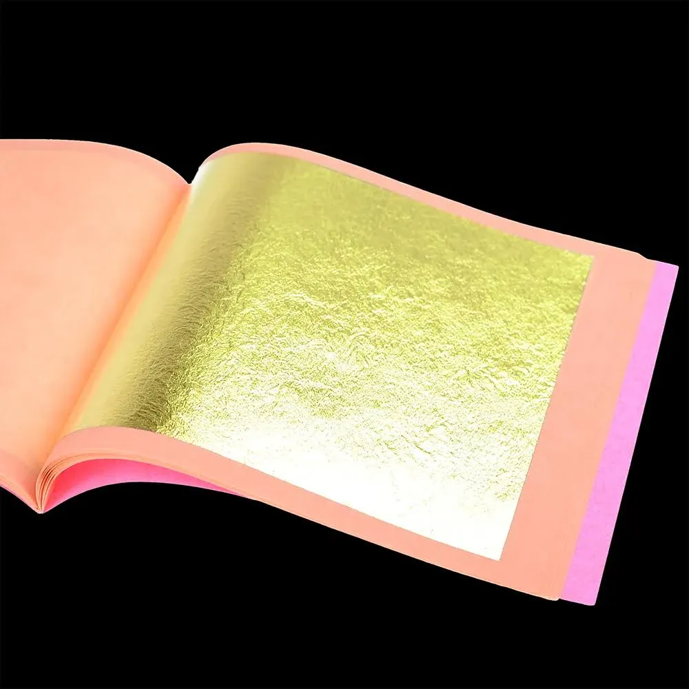 Genuine Gold Leaf Sheets 23K - by Barnabas Blattgold - 3.1 Inches - 25 Sheets ...