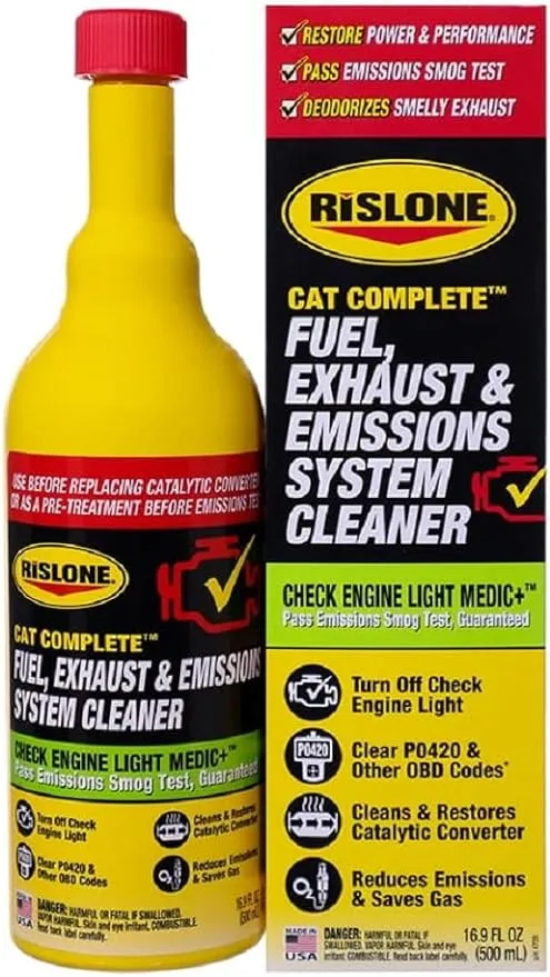 Rislone Cat Complete Fuel, Exhaust & Emissions System Cleaner (4720)