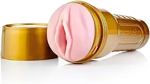 Fleshlight Stamina Training Unit | Men's Performance Enhancement | Gold Masturbator