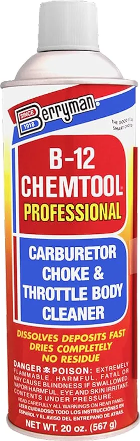 Berryman Products 0120c B-12 Chemtool Carburetor Cleaner - CA