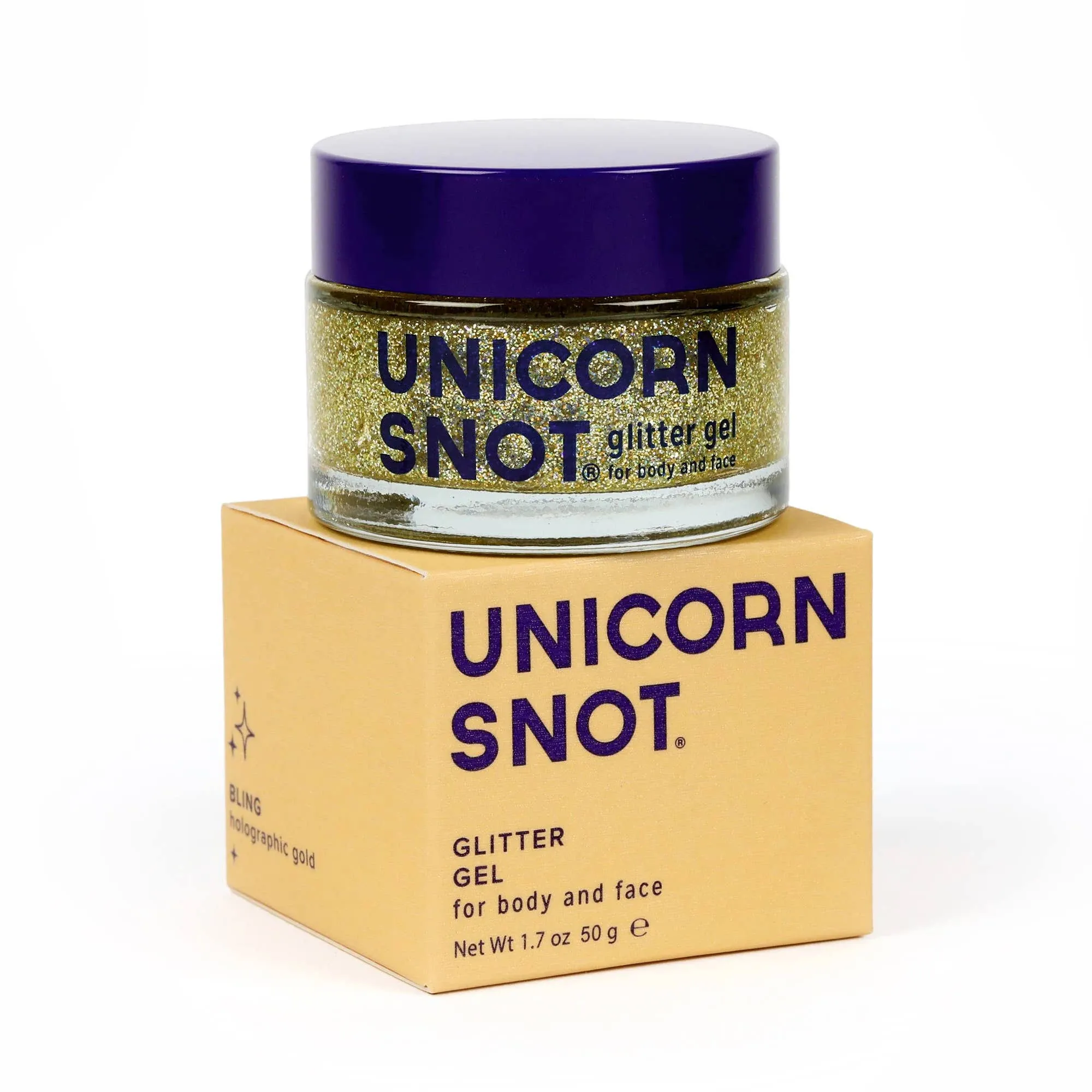 Unicorn Snot Holographic Body Glitter Gel for Body Face Hair - Vegan &amp; Cruelt...