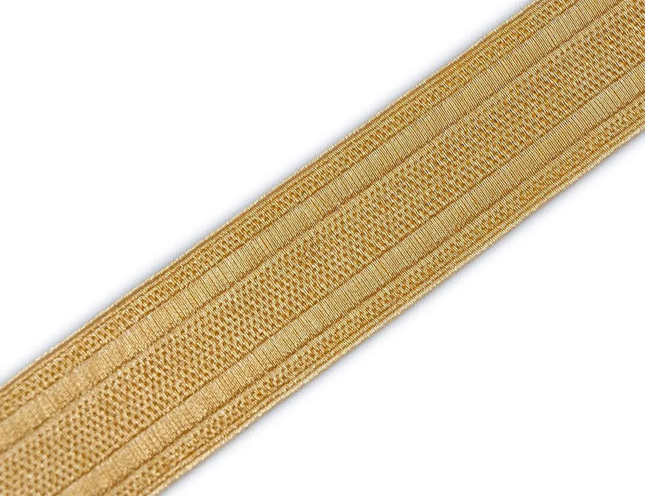 5 Yards Gold Military Braid. Pilot Galon Uniform Army Navy Vestment Trim 0.5" Wide