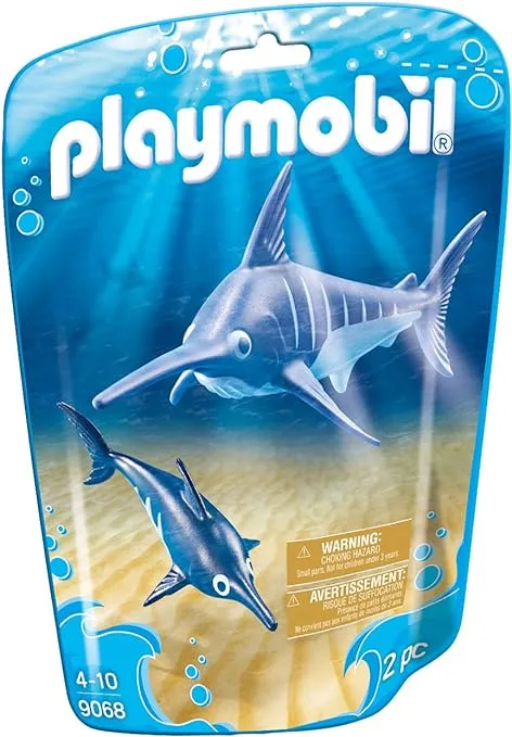 PLAYMOBIL Swordfish With Baby 9068