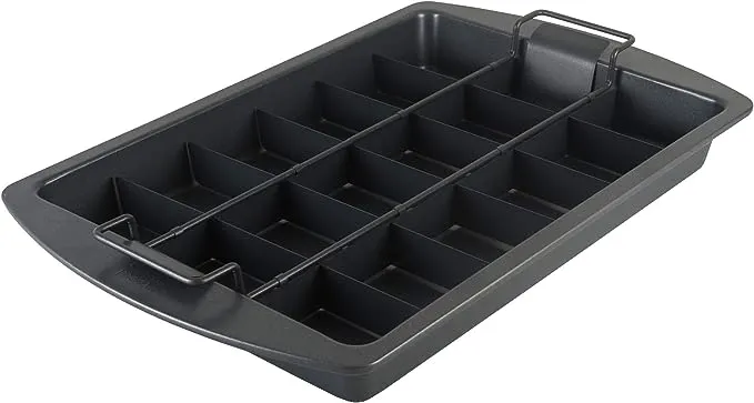 Chicago Metallic Professional Slice Solutions Brownie Pan