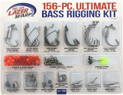 Eagle Claw Lazer Sharp Ultimate Bass Rigging Kit