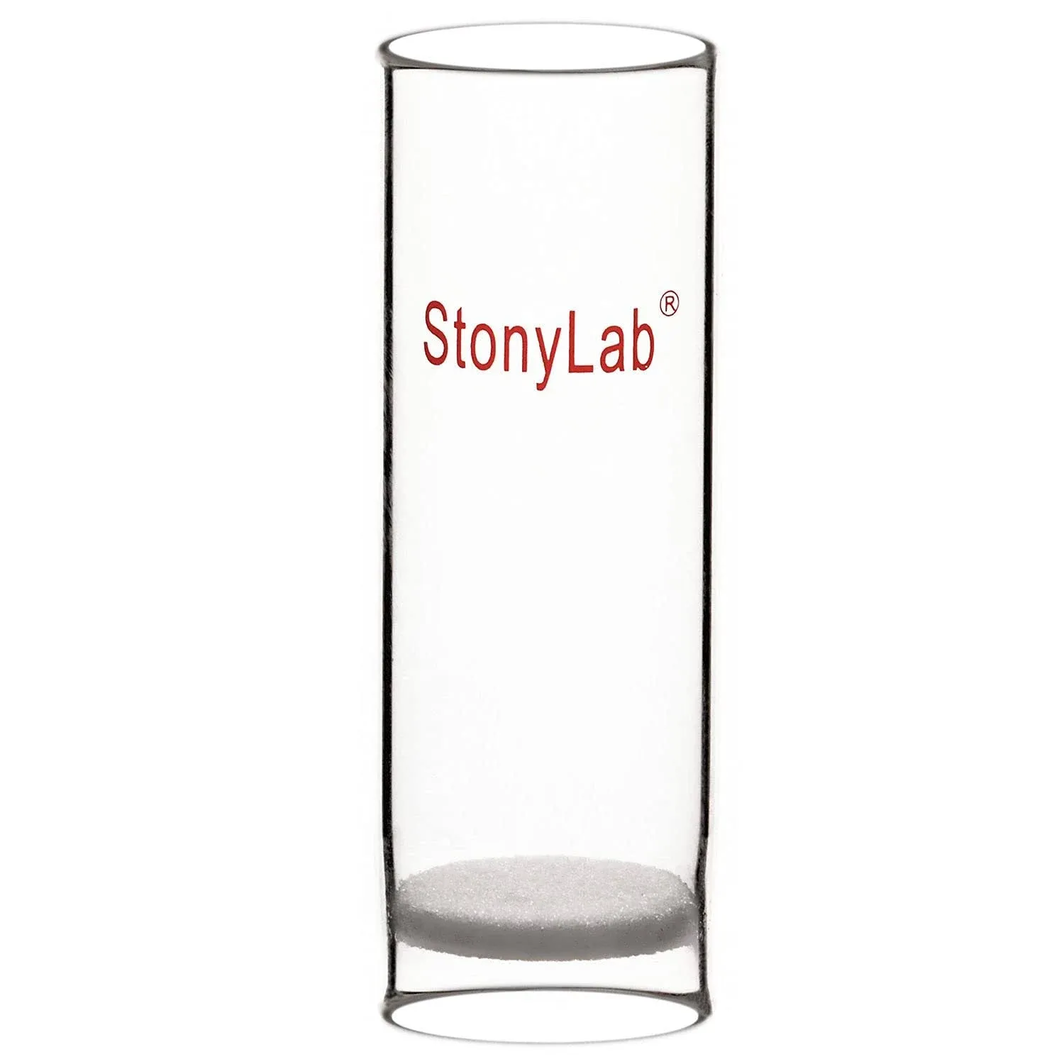 stonylab Glass Extraction Thimble, Medium Porosity Borosilicate Glass Extraction Thimble with 30 mm ID 35 mm OD and 100 mm Height for Soxhlet Extraction Apparatus