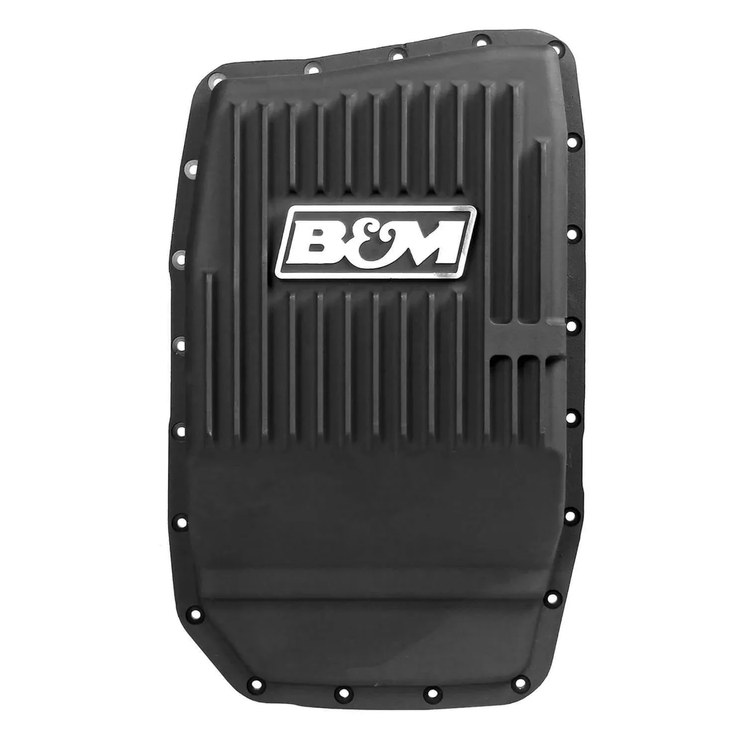 B&M 70394 Transmission Pan, black anodized