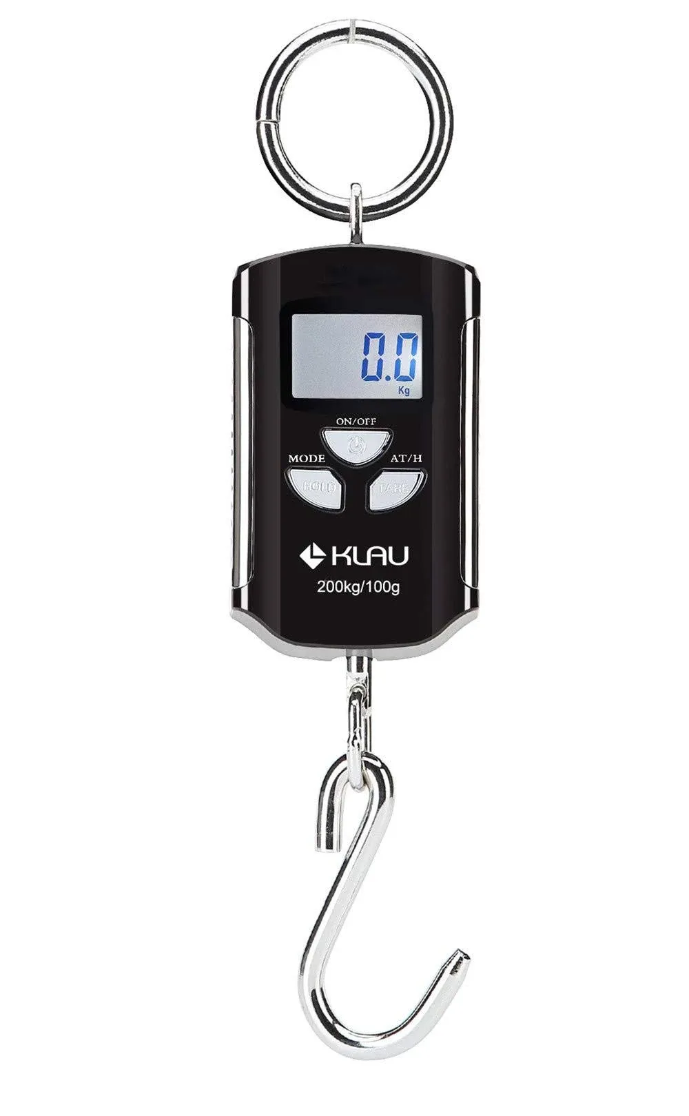 Fish Scale Portable 200 kg / 400 lb Heavy Duty Digital Hanging Scales LCD