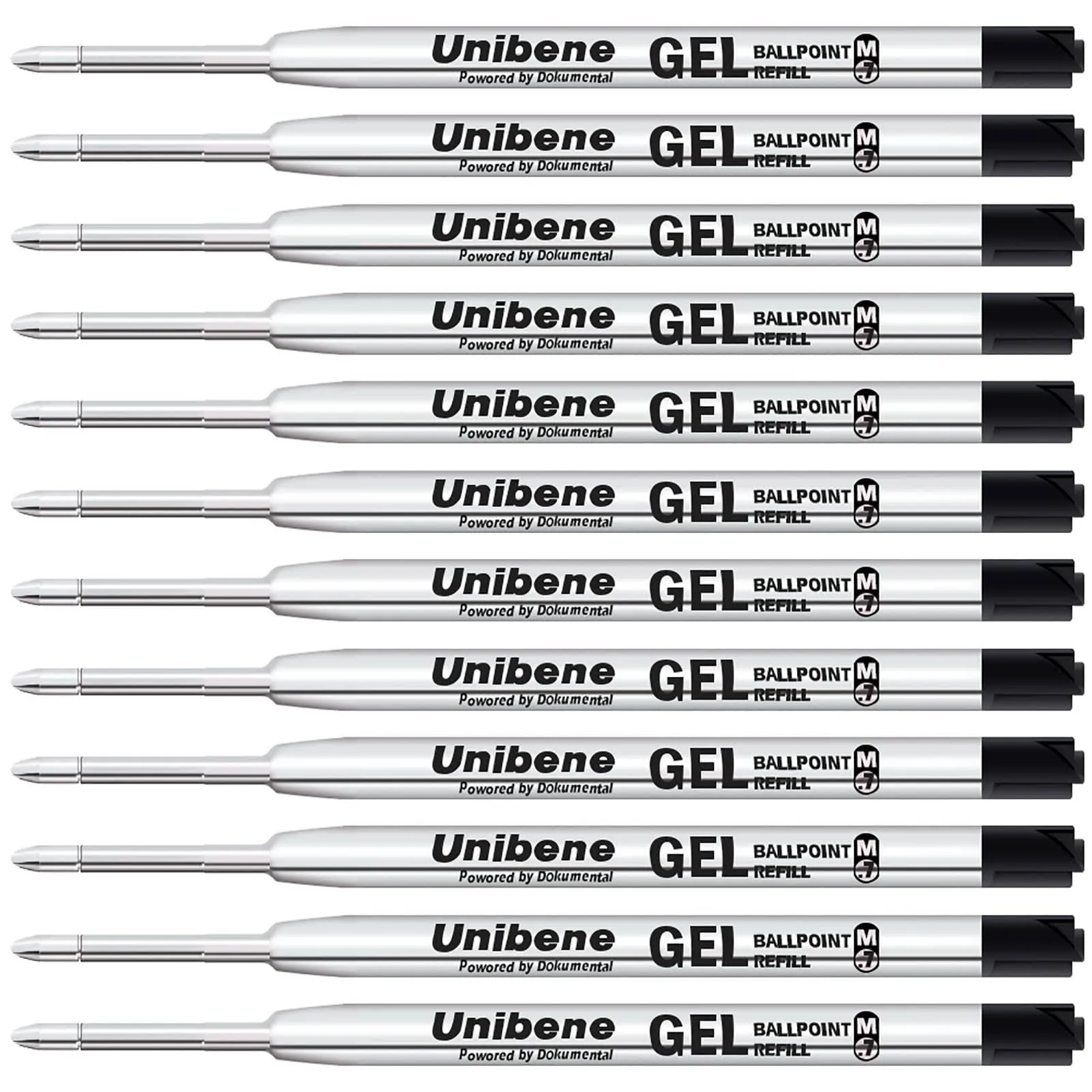 Unibene Parker Compatible Gel Ink Ballpoint Refills