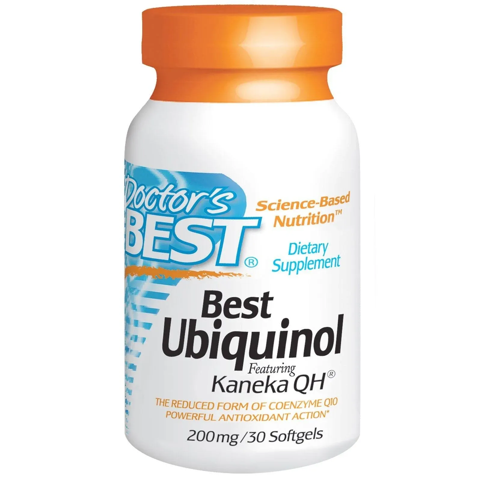 Doctor's Best, Ubiquinol mit Kaneka, 200 mg, 30 Softgels