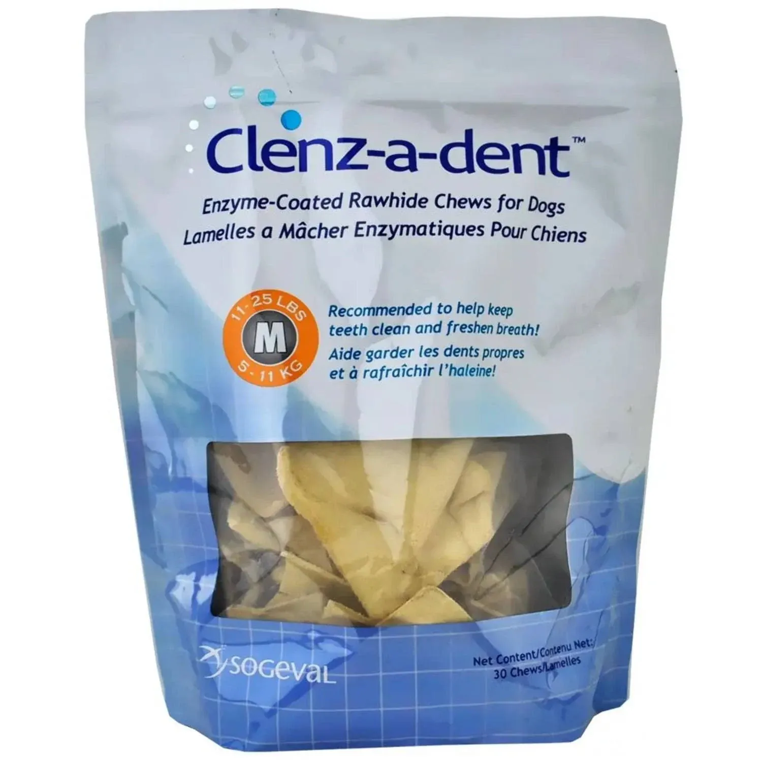 Clenz-A-Dent Rawhide Chews for Dogs