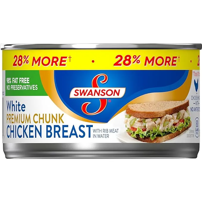 Swanson Premium White Chunk Chicken Breast in Water