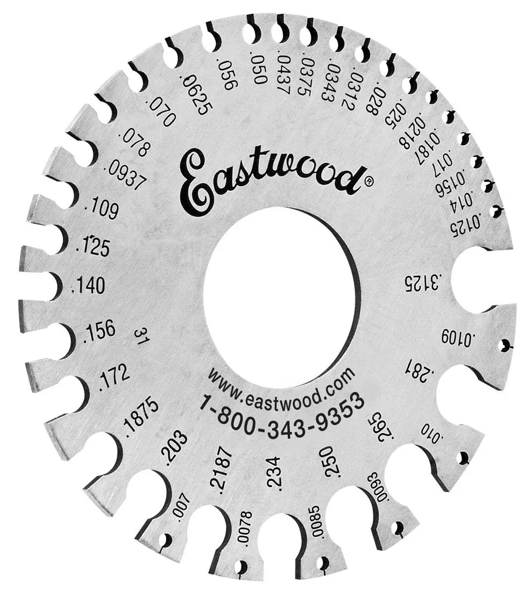 Eastwood Sheet Metal Gauge 28038