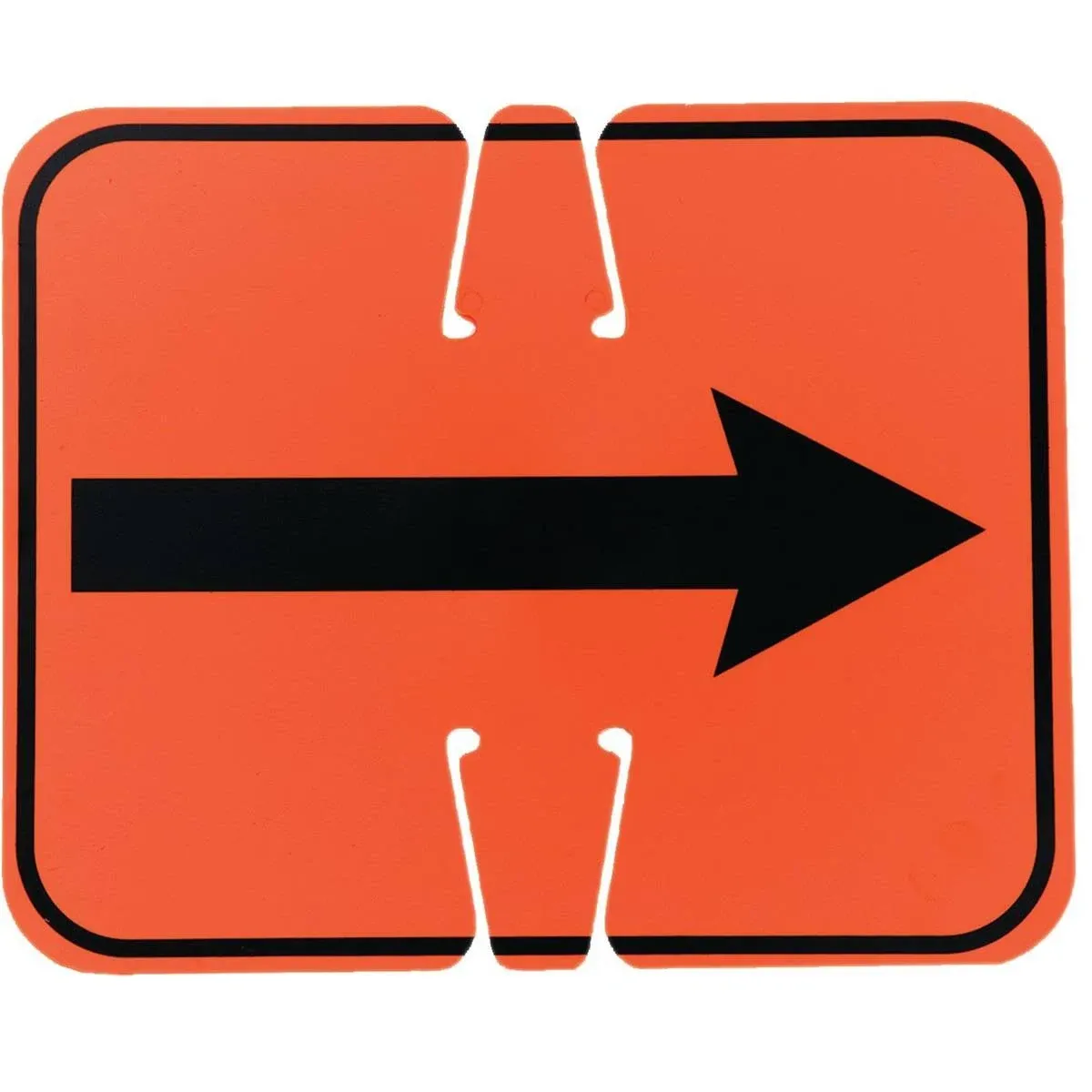 Cortina Traffic Cone Sign Reversible Arrow ABS Plastic 03-550-2WA