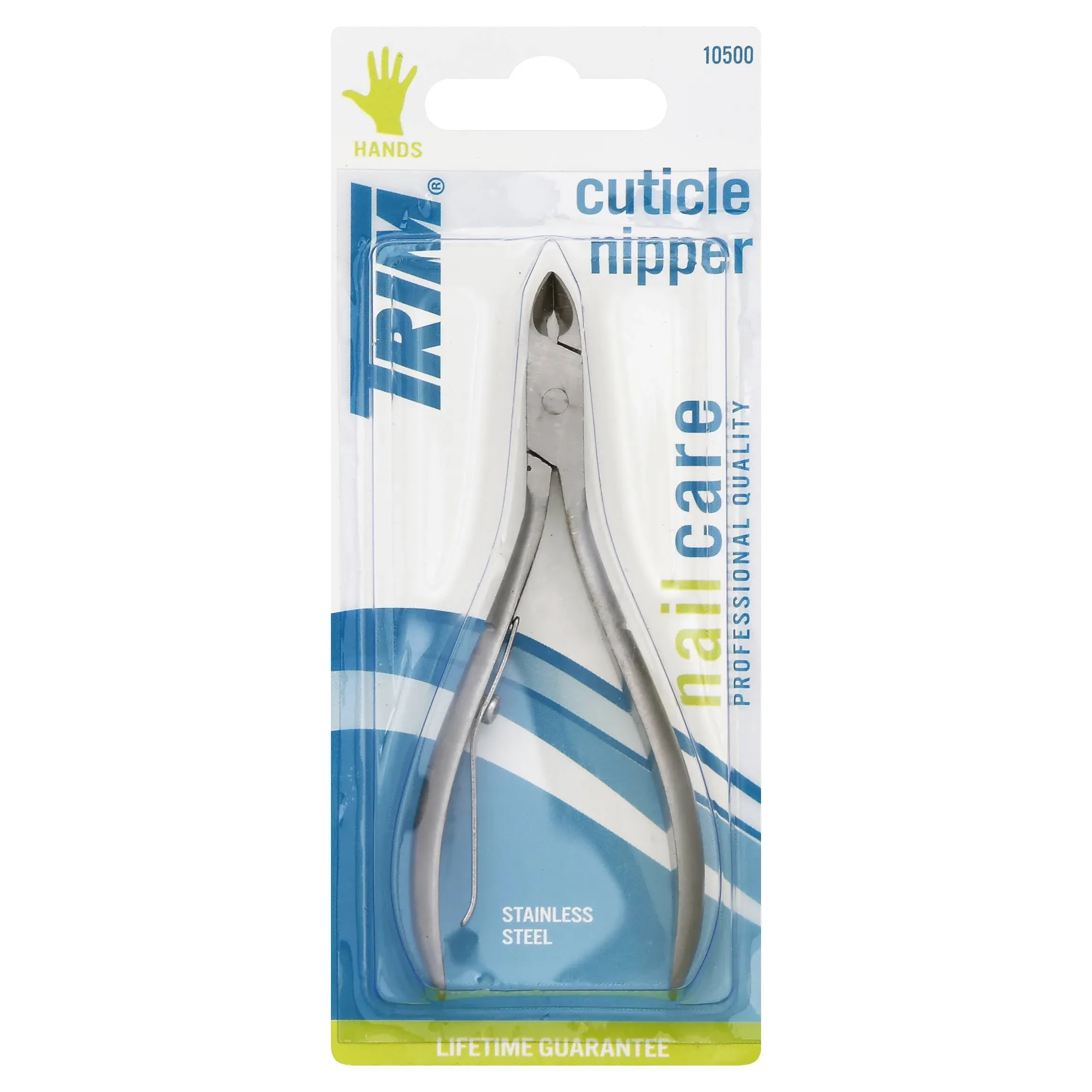 Trim Cuticle Nipper - Professional Stainless Steel Cuticle Remover/Trimmer for Pedicure, Manicure Tool for Toenails and Fingernails, Nail Care Professional Quality