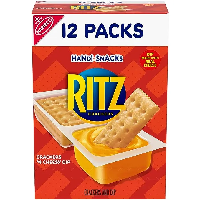 Handi-Snacks Ritz Crackers N Cheesy Dip