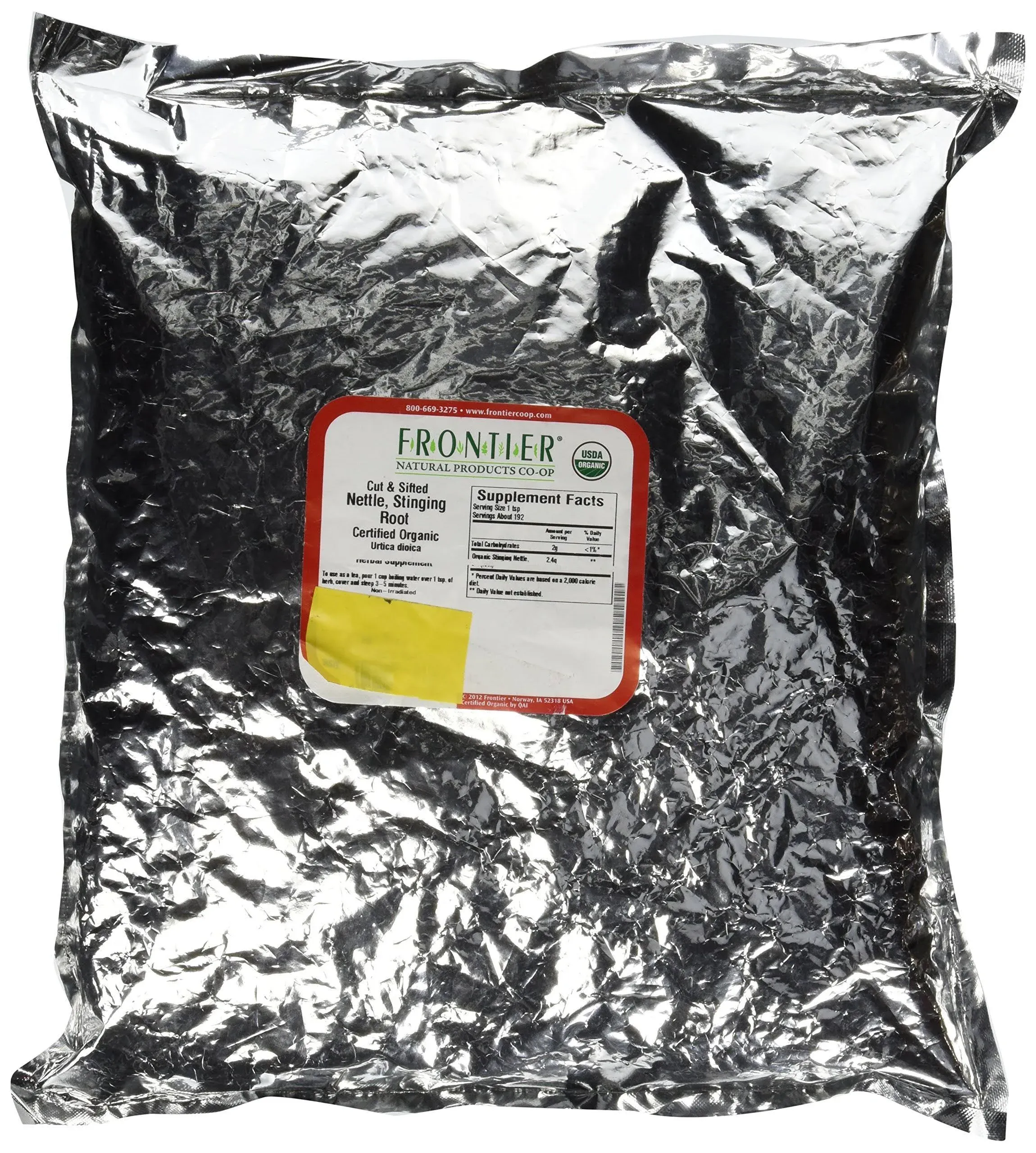 Frontier Natural Cut & Sifted Nettle Root - 1 lb packet