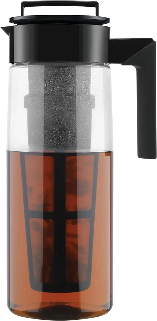 Takeya Flash Chill Iced Tea Maker (2 Quarts, Black)