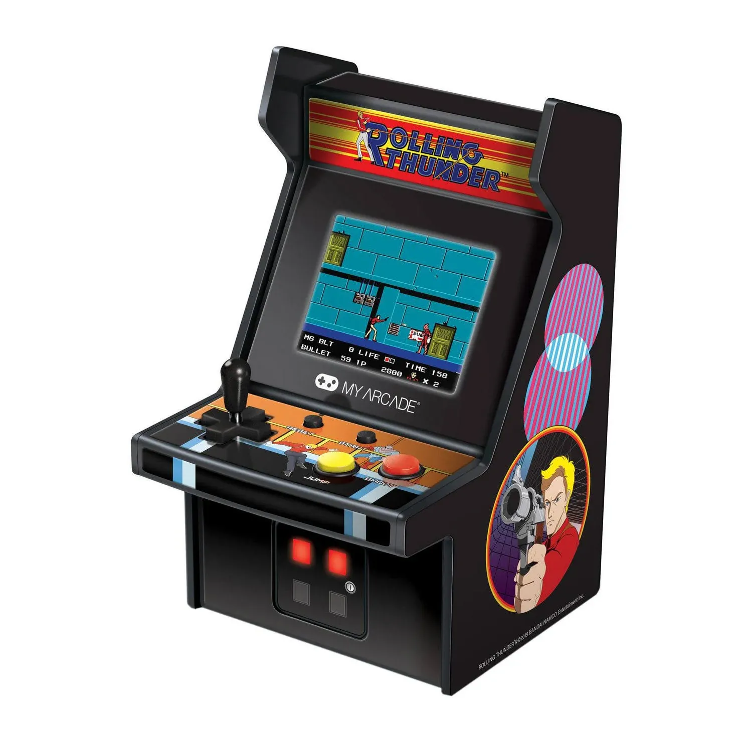 My Arcade Rolling Thunder Micro Player