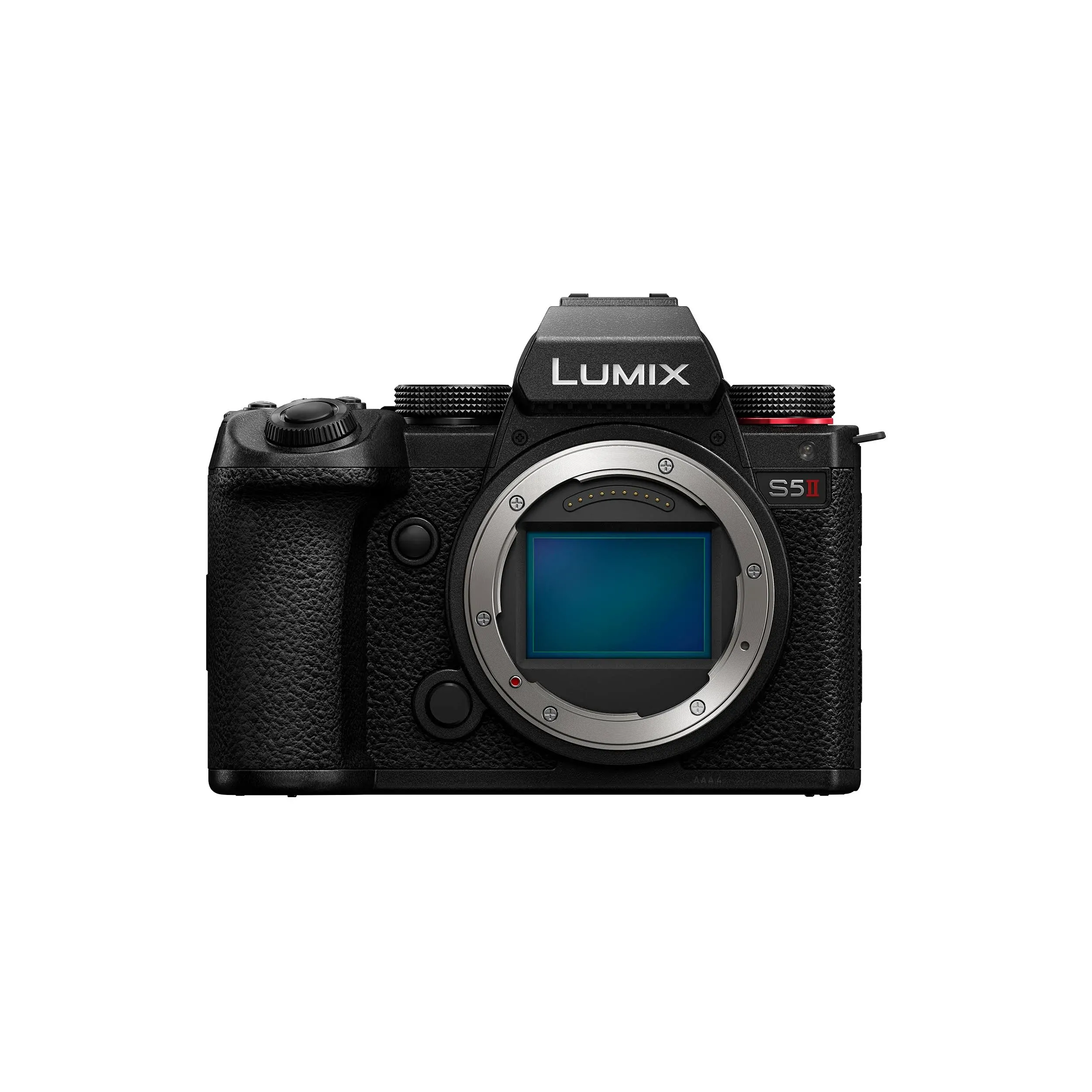 Panasonic LUMIX S5II - Cámara sin espejo de marco completo de 24.2MP con AF híbrido y tecnología Active I.S con batería de iones de litio Panasonic DM