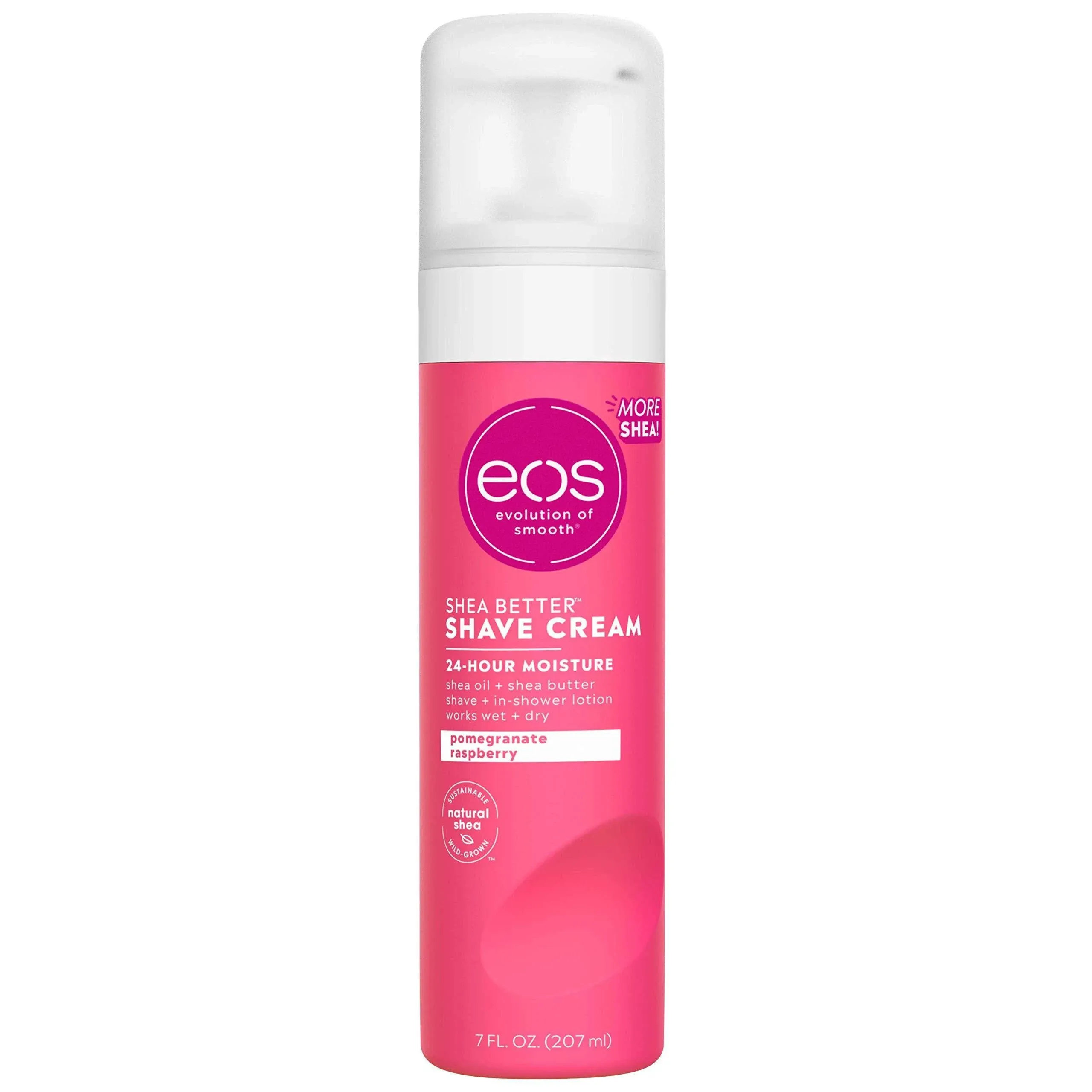 Eos Shave Cream, Pomegranate Raspberry - 7 fl oz