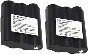 2-Pack Rechargeable Replacement Battery for Midland BATT5R / Avp7 / FRS-005 /